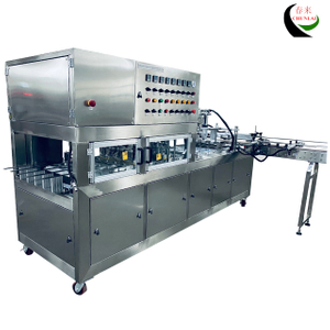 BG-4 Inline Type Fruit Vegetable PET Tray Sealing Machine 