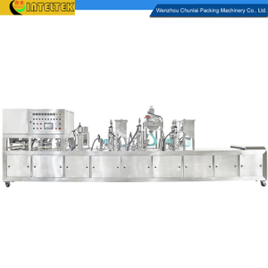 BG-4 Inline Type Aluminum Container Filling and Sealing Machine