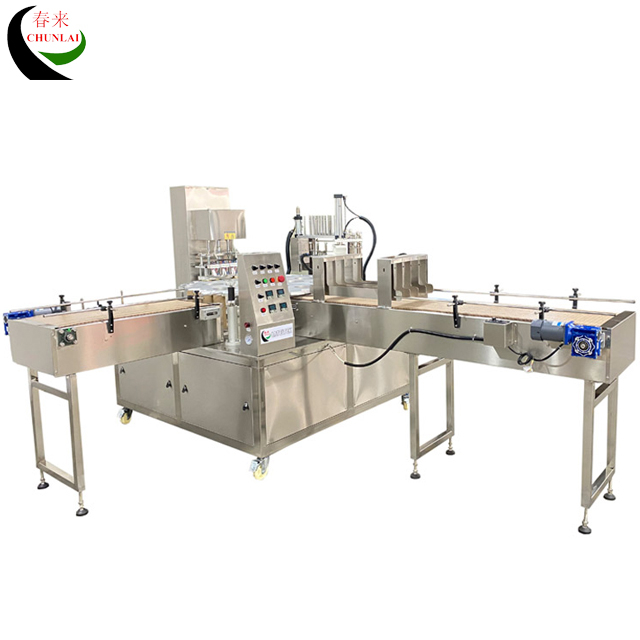 KIS1800 Potato Chips Composite Paper Canister Sealing Machine from