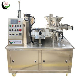 Rotary Type Granule Product Measuring Cup Bottom Filling Sealing Machine